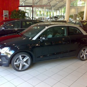 Audi A1 Erstkontakt