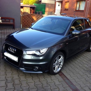 Audi A1 Daytona Grau, S-Line, 17 Zoll